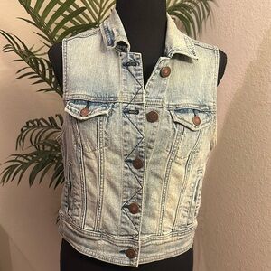 American Eagle Denim Vest